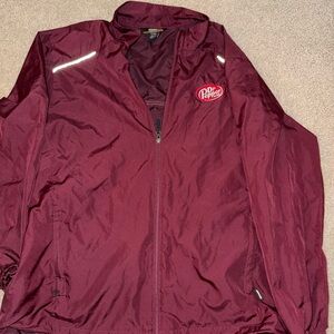 Dr.pepper Core 365 Maroon Windbreaker